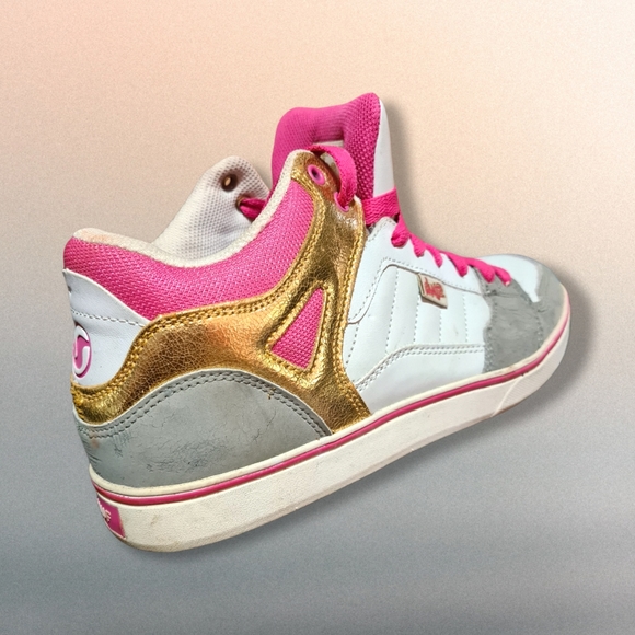 DVS Size US10 HUF MID FA Womens Colourful Streetwear Fashion High Top Sneakers - Picture 4 of 14